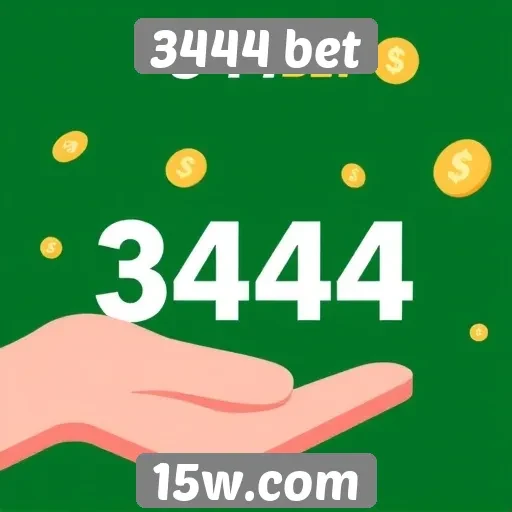 Opções de pagamento disponíveis na 3444 bet
