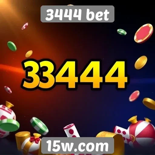Variedade de jogos disponíveis na 3444 bet